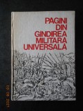 SIMION PITEA - PAGINI DIN GANDIREA MILITARA UNIVERSALA volumul 2