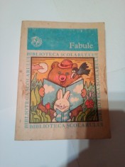 FABULE ( clasele V-VIII ) ~ CONST. MOHANU
