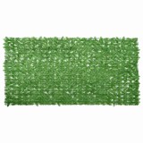 Cumpara ieftin Paravan de balcon, frunze verzi, 300x150 cm