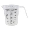 Cana Gradata 1L Plastic Transparent, Masurare Lichide, Faina, Zahar, Margine Speciala
