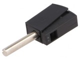 Mufă Banană 4mm 20A 42V Neagră, Wago