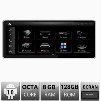 Navigatie Audi Q3 MMI3G EDT-Q3-V3 ecran 10.25&amp;quot; Android Gps Internet Bluetooth USB Video Qualcomm 8 GB + 128 GB CarStore Technology foto
