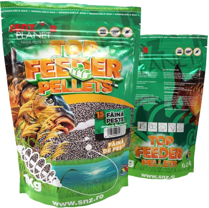 Top Feeder Senzor Pelletes Faina Peste, 1.5mm, 1kg