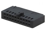 Mufă cablu-placă mamă 2,54mm 20 pini, TE Connectivity
