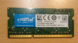 Memorii Laptop Crucial 4GB 1600Mhz PC3L 1.35V CT51264BF160BJ CL11