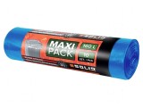 Saci gunoi LDPE albastri 160l 10buc Maxi Pack