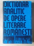 Ion Pop (coord., autograf / dedicație) - Dicționar analitic de opere literare rom&acirc;nești vol. I A-D (ediția a II-a, revăzută și adăugită)