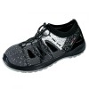 Sandale de lucru, SB, FO, SRA, Fly-knit, bombeu metalic, gri si negru, marimea 45, ART.MAS