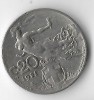 Moneda 20 centesimi 1921 - Italia, Europa, Cupru-Nichel