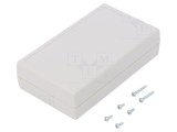 Carcasă universală ABS BETABOX pentru baterie 61x105x28mm Gri deschis