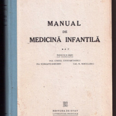 manual de medicina infantila boli infetioase cartonata prof. constantinescu