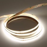 Banda LED COB 5m Profesionala cu lumina rece 6500K 12W/m 1200lm/m 12V MW LIGHTING UQS-COB-12W-W-12V