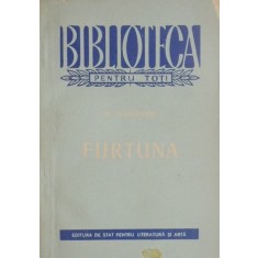 Furtuna - William Shakespeare (coperta putin uzata)