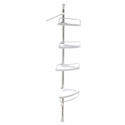 Etajera colt pentru baie Multi Corner Shelf GY-188, inaltime 100-320 cm foto