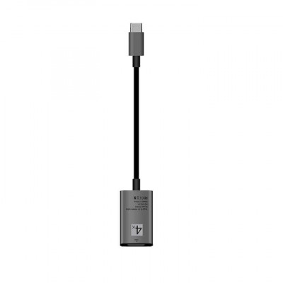 Cablu USB 3.1 Type C la HDMI 4K (mama)- Adaptor HUB de tip C pentru video HDMI 20 cm, pentru Samsung Xiaomi si dispozitivele cu mufa Tip C, Negru, BBL foto