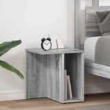 vidaXL Masă laterală 2 pcs Gri Sonoma 37 x 32 x 40 cm Lemn compozit 891091