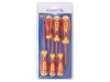 Set 6 Șurubelnițe Izolate 1kV AC H&Ouml;GERT TECHNIK HT1S996, VDE, Otel Aliat, Phillips/Plat
