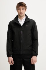 Tommy Jeans geacă bărbați, culoarea negru, de tranzitie, DM0DM15382