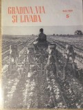 GRADINA, VIA SI LIVADA, REVISTA DE STIINTE SI PRACTICA HORTIVITICOLA, MAI 1959-COLECTIV-233386