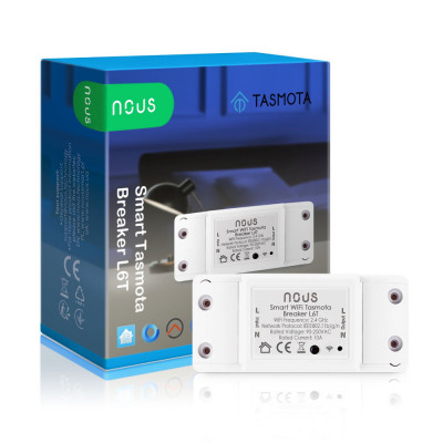 Releu wireless Nous L6T, 10A, Tasmota foto