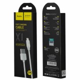Cumpara ieftin Cablu Date si Incarcare USB-A - Lightning HOCO Rapid X1, 18W, 2m, Alb, Apple