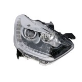 Far Citroen DS5, 09.2011-, partea Dreapta, electric, cu lumini de zi pe LED, silver, tip bec H1+H7+LED, cu becuri, Varroc