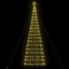 Pom de Crăciun LED 1534 LED-uri Alb Cald 503 cm