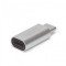 Adaptor tata USB type C - iPhone lightning mama argintiu delight