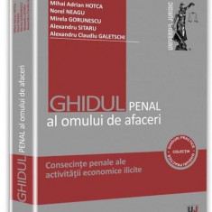 Ghidul penal al omului de afaceri | Norel Neagu, Mihai Adrian Hotca, Mirela Gorunescu, Dragos-Alexandru Sitaru, Alexandru Claudiu Galetschi