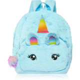 Cumpara ieftin BrushArt KIDS Fluffy unicorn backpack Large rucsac pentru copii Blue (29 x 33 cm)