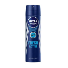 Spray Deodorant Nivea Men Fresh Active, 150 ml, Parfum Oceanic, Deodorant Barbati, Deodorant Spray Nivea, Antiperspirant Nivea, Deodorante si Antipers