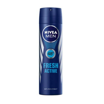 Spray Deodorant Nivea Men Fresh Active, 150 ml, Parfum Oceanic, Deodorant Barbati, Deodorant Spray Nivea, Antiperspirant Nivea, Deodorante si Antipers foto
