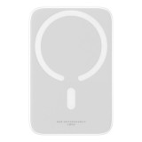 Baterie Externa USB-C, MagSafe, 6000mAh, 20W - Baseus Magnetic Mini Air (P10059002223-00) - White