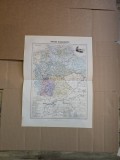 Harta Imperiul German - Fosta Confederație Germană - Vuillemin, 1873 -