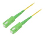 Patch cord fibră OS2 SC/APC 20m LSZH LOGILINK