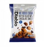 Drosuri fara zahar cu unt si umplutura de ciocolata, 75g, Diablo