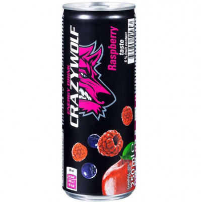 Crazy Wolf Raspberry Taste 250ML foto