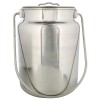 Bidon Inox Grunberg 4.5L, Capac si Maner, Lapte, Miere, Ulei, Alimente