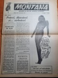 ziarul montana noiembrie 1991-supliment romania pitoreasca