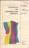 Dictionar de terminologie poetica - Gh. Ghita