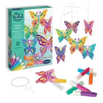 Kit Creativ Mobil Vitralii Fluturi foto