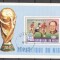 Niger 1978 Football, Soccer, perf.sheet, overprint, used AF.029