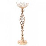 Vaza decor, metal+pvc