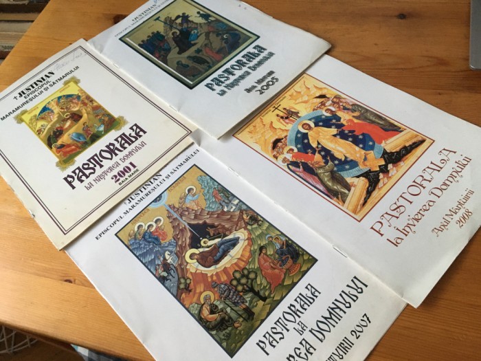 JUSTINIAN AL MARAMURESULUI SI SATMARULUI, 4 PASTORALE 2001/2005/2007( LA NASTEREA DOMNULUI) SI 2008 LA INVIEREA DOMNULUI