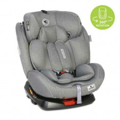 Scaun auto, Lynx, Isofix, 0-36 Kg, rotativ 360 grade, Grey