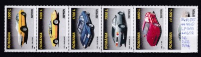 1999 Automobile Ferrari, LP1499, MNH Pret 2,7+1 Lei foto