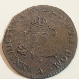 Franța 2 sols / dublu sol 1741/ Pau billon Ludovic XV, Europa