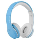 Casti Audio Bluetooth Kruger&amp;Matz Street Kids KM0656, Microfon, Autonomie 15h, Albastru