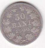 Romania 50 bani 1900, Argint