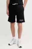 Karl Lagerfeld pantaloni scurti barbati, culoarea negru, A2M44002